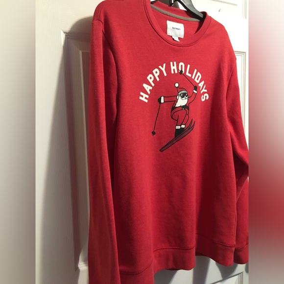 Unisex Old Navy Santa 🎅 Sweatshirt - Picture 6 of 9